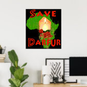 Rett Darfur Poster (Heimbüro)