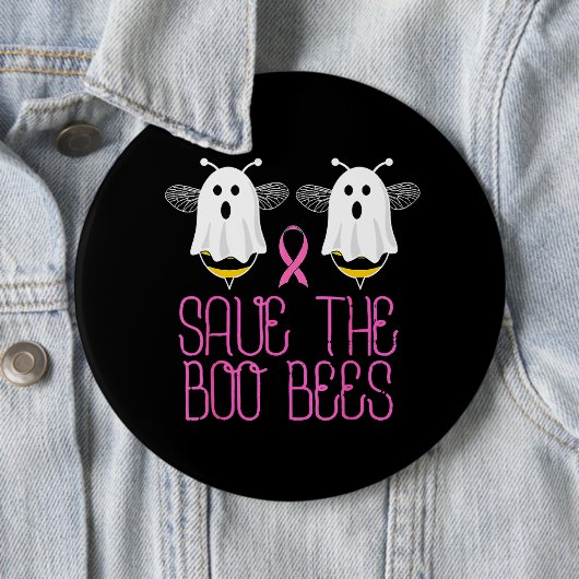 Rett das Brustkrebs-Halloween der Bobienen Button (Beispiel)