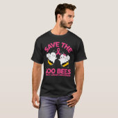 Rett das Brustkrebs-Halloween der Bobienen T-Shirt (Vorne ganz)