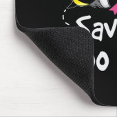 Rett das Brustkrebs-Sensibilisierungskalkül der Bo Mousepad (Ecke)