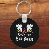 Rett das Brustkrebs-Sensibilisierungskalkül der Bo Schlüsselanhänger (Rückseite)