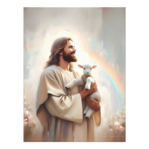 Rett das Lamm, Christliche Wall Art, Verließ die 9 Fotodruck