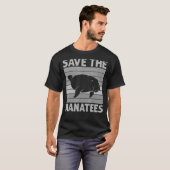 Rett das Manatea for Men Women Floaty Potato T-Shirt (Vorne ganz)