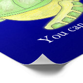 Rett das Meer, sag NEIN! zu Plastiktüten Poster (Ecke)