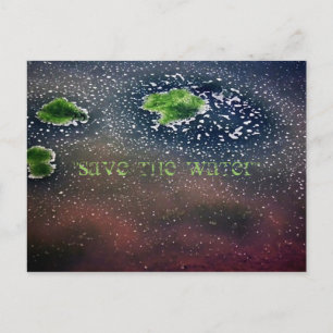 "Rett das Wasser" Postkarte