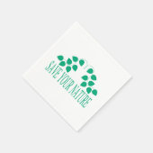 Rett deine Natur Napkins Serviette (Ecke)