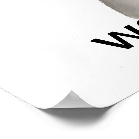 Rett deinen Planeten Poster (Ecke)