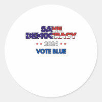 Rett Demokratie Abstimmung blau