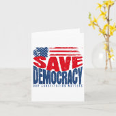 Rett Demokratie - die Verfassung Karte (Gelbe Blume)