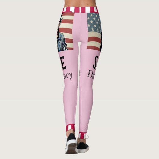 Rett demokratischer Leggings (Rückseite)