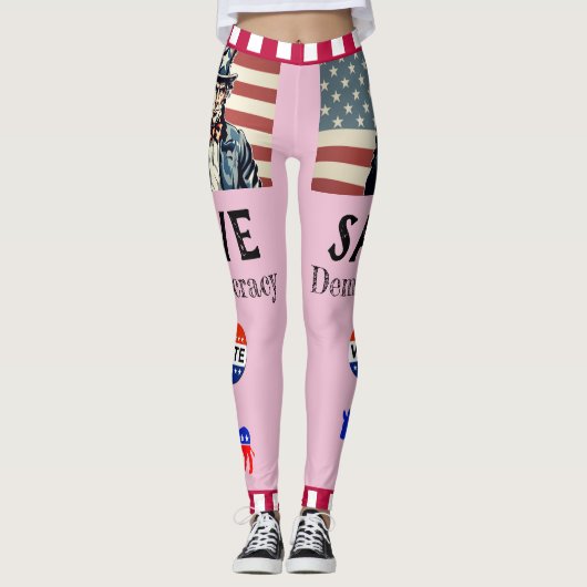 Rett demokratischer Leggings (Vorderseite)