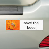 rett den Bienen-Autoaufkleber Autoaufkleber (Auf Auto)