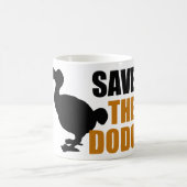 Rett den Dodo Bird! Kaffeetasse (Mittel)