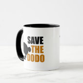 Rett den Dodo Bird! Tasse (Vorderseite Links)