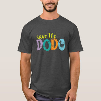 Rett den Dodo Bird vom Mauritius Jungen T-Shirt