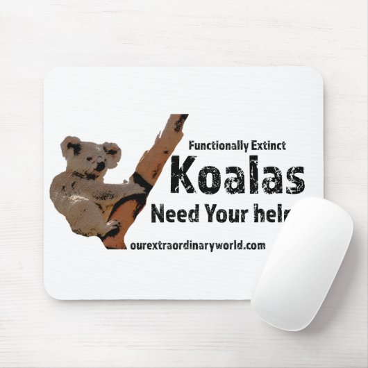 Rett den Koalas Mousepad (Mit Mouse)