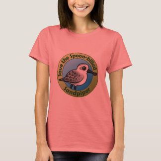 Rett den Löffelschnabel Sandpiper T-Shirt