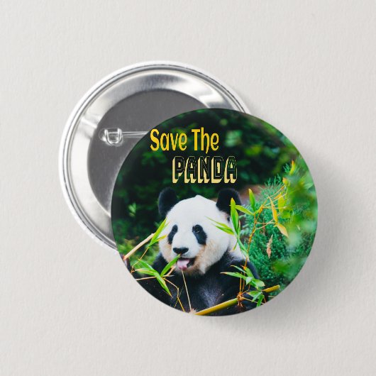 Rett den Panda Button (Vorne & Hinten)