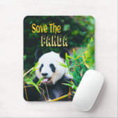 Rett den Panda Mousepad (Mit Mouse)