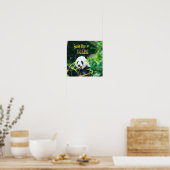 Rett den Panda Poster (Küche)