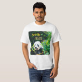 Rett den Panda T-Shirt (Vorne ganz)