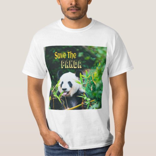 Rett den Panda T-Shirt (Vorderseite)