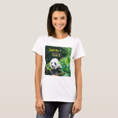 Rett den Panda T-Shirt (Vorne ganz)