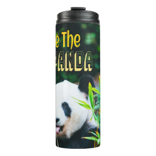 Rett den Panda Thermosbecher