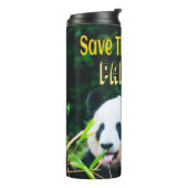Rett den Panda Thermosbecher (Nach links gedreht)