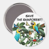 RETT DEN RAINWALD MAGNET (Vorderseite/Rückseite)