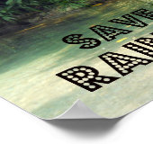 Rett den Regenwald! Poster (Ecke)
