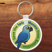 Rett den Schlag der Spix vor dem Aussterben Schlüsselanhänger (Vorderseite)