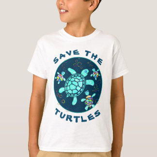 Rett den T - Shirt der Schildkröten