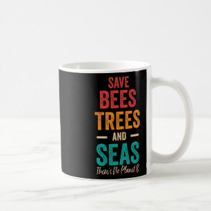 Rett den Tag der Bienen und Meere Erde, Gerettet P Kaffeetasse