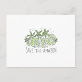 Rett der Amazone Postkarte (Vorderseite)