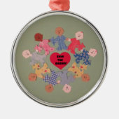 Rett der Babys Ornament Aus Metall (Vorne)