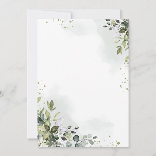 Rett der beiden neuen Termine Hochzeitsverzögerung Save The Date (Rückseite)