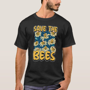 Rett der Bienen Bienenhalter niedliche Honigbienen T-Shirt