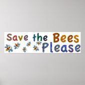 Rett der Bienen Bitte Plakat im Klassenzimmer (Vorne)