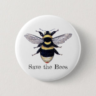 Rett der Bienen Button