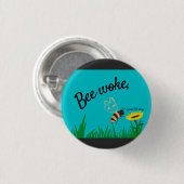 Rett der Bienen Button (Vorne & Hinten)