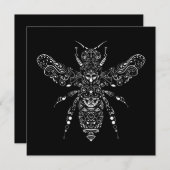 rett der Bienen Einladung (Vorne/Hinten)