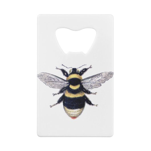 Rett der Bienen Geldbeutel Flaschenöffner (Rückseite)