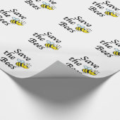 Rett der Bienen Geschenkpapier (Ecke)