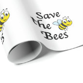 Rett der Bienen Geschenkpapier (Rolleneckpunkt)