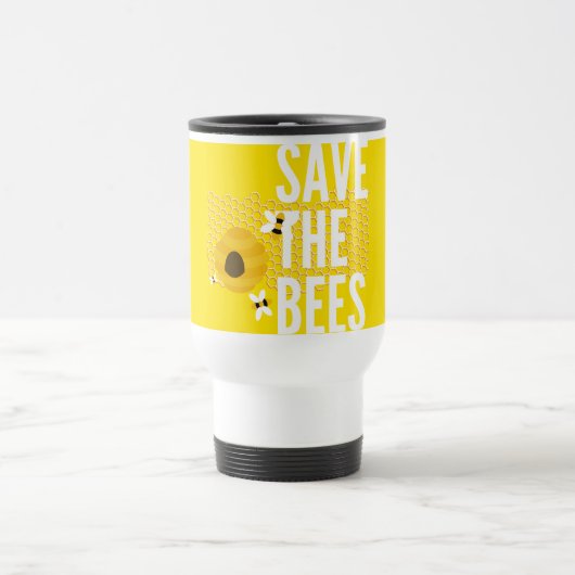 Rett der Bienen-HONEYCOMB-Honigtopf Reisebecher (Mittel)