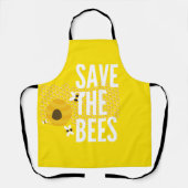 Rett der Bienen-HONEYCOMB-Honigtopf Schürze (Vorderseite)