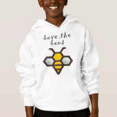 rett der Bienen Hoodie (Vorderseite)