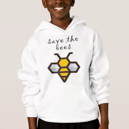 rett der Bienen Hoodie (Vorderseite)