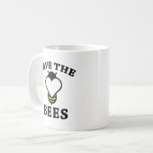 Rett der Bienen Kaffeetasse (Vorderseite Links)